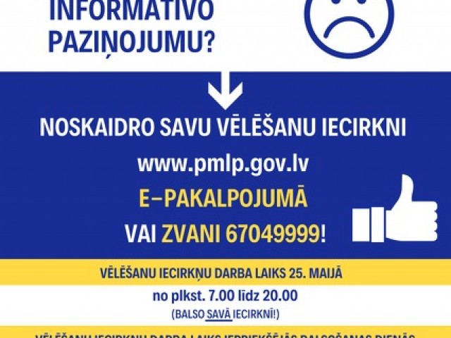 Par Eiropas Parlamenta vēlēšanām