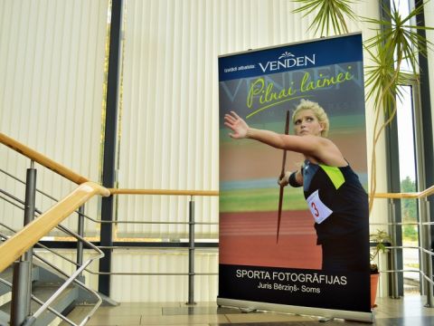Sporta fotogrāfiju izstāde „Pilnai laimei”