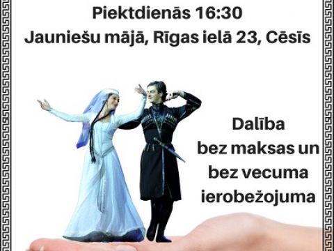 Gruzīnu valodas un dejas nodarbības