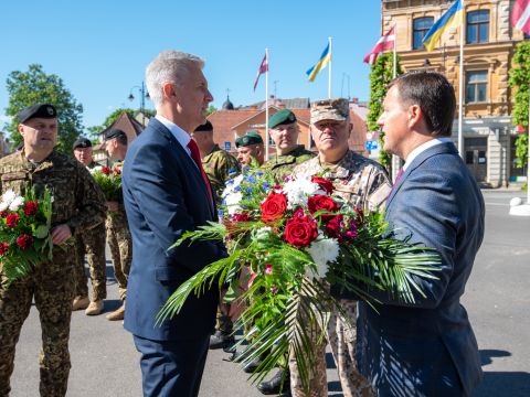 Cēsu kauju atcere 2022.gada 22.jūnijā