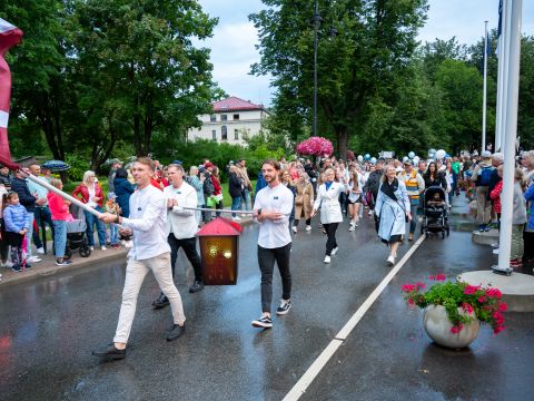 "Cēsis 817" svētku gājiens un atklāšana
