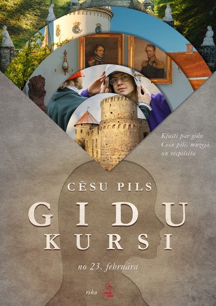 Aicinām pieteikties gidu kursiem Cēsīs!
