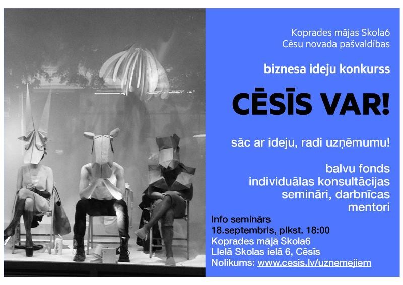 Biznesa ideju konkurss "Cēsis Var!"