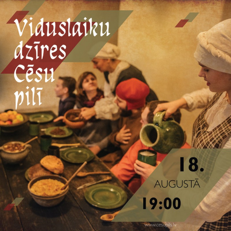 Viduslaiku dzīres Cēsu pilī