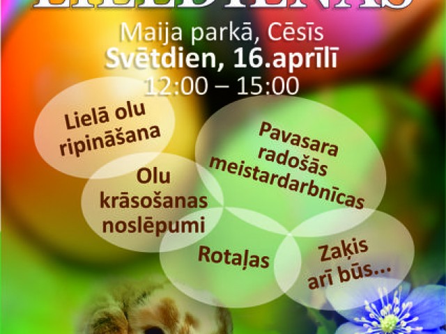 Raibās Lieldienas Cēsīs