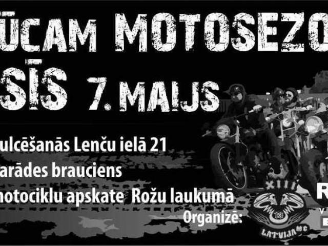 Cēsu motosezonas ierūcināšanas pasākums