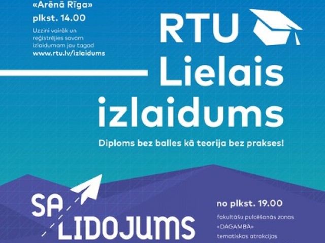 Lielais RTU izlaidums un absolventu salidojums