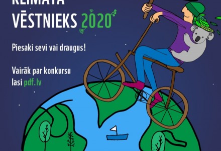 Pasaules Dabas Fonds meklē Klimata vēstnieku 2020