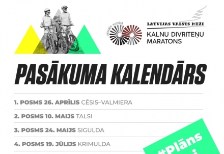 No Cēsīm uz Valmieru startēs jaunā LVM MTB maratona sezona