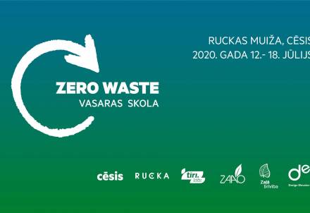 Sākusies pieteikšanās Zero Waste vasaras skolai