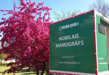 20.augustā un 17. septembrī Cēsīs mobilais mamogrāfs