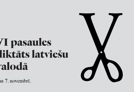 VI Pasaules diktāts latviešu valodā notiks tiešsaistē