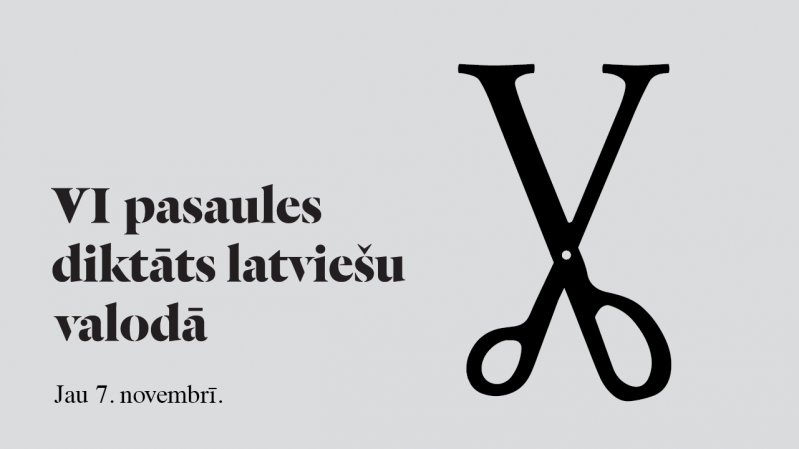 VI Pasaules diktāts latviešu valodā notiks tiešsaistē