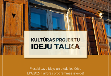 Izsludināta ideju talka Cēsu Eiropas kultūras galvaspilsētas programmai