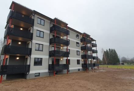 Jauna īres dzīvokļu ēka – pirmā no vairākām