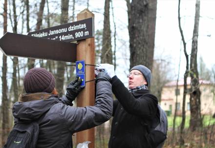 Cēsis Vidzemē pirmie sāk marķēt svētceļnieku maršrutu “Svētā Jēkaba ceļš"