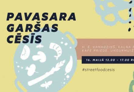 Cēsīs pirmo reizi notiks Street Food koncepta ēdienu tirdziņš