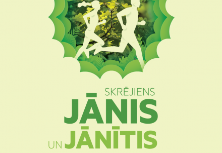 Skrējiens "Jānis un Jānītis" 23.jūnijā