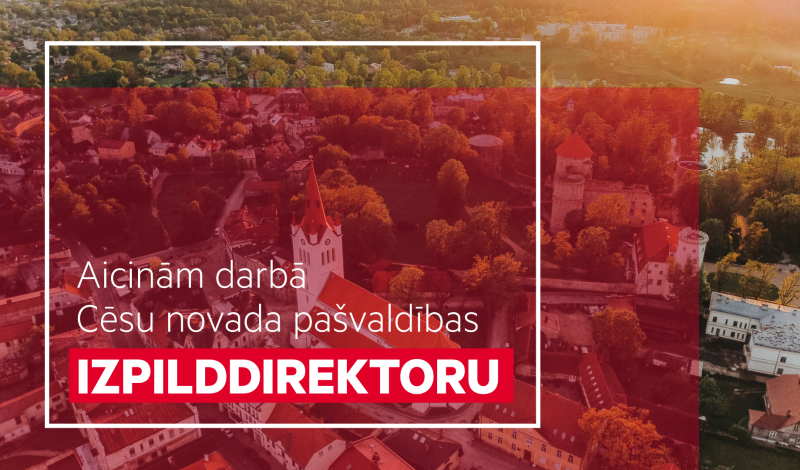 Aicina darbā pašvaldības izpilddirektoru