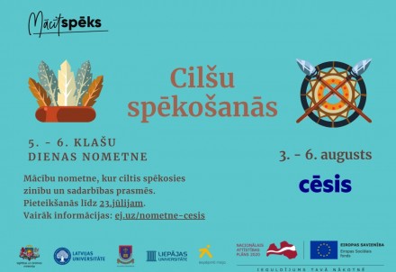 “Mācītspēks" topošie skolotāji aicina skolēnus uz vasaras nometni Cēsīs
