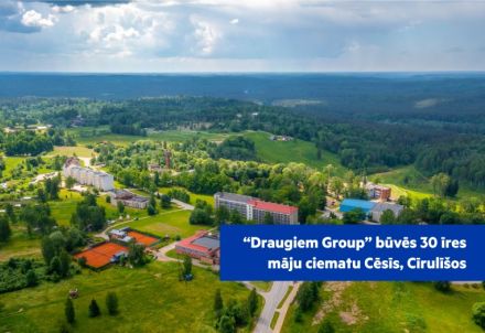 "Draugiem Group" cels īres māju ciematu Cīrulīšos; pedagogiem 50% atlaide