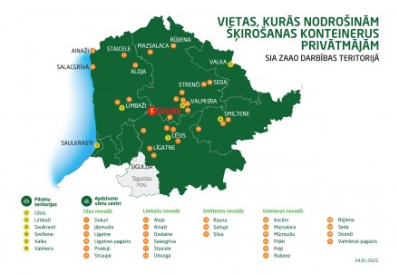 Šķiro bez maksas pie privātmājas namdurvīm!