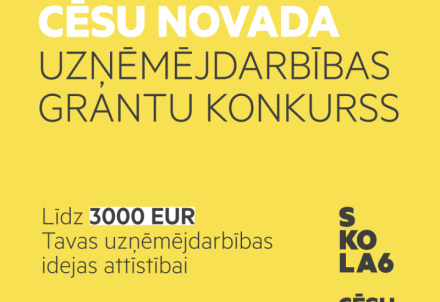 Izsludināts grantu konkurss novada uzņēmējdarbības atbalstam