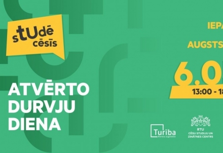 Atvērto durvju diena - iepazīsti savu augstskolu Cēsīs