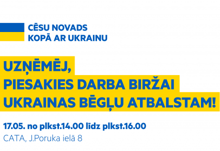Aicina uzņēmumus uz otro darba biržu Ukrainas kara bēgļiem
