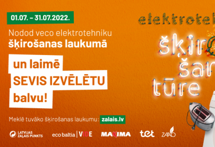 EKO laukumos Augšlīgatnē, Cēsīs, Daibē, Jaunpiebalgā, Vecpiebalgā notiks elektrotehnikas šķirošanas kampaņa