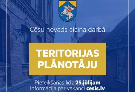 Pašvaldība aicina darbā teritorijas plānotāju