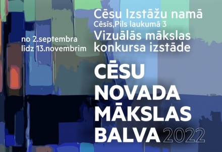 Tiks atklāta konkursa "Cēsu novada mākslas Balva 2022" izstāde