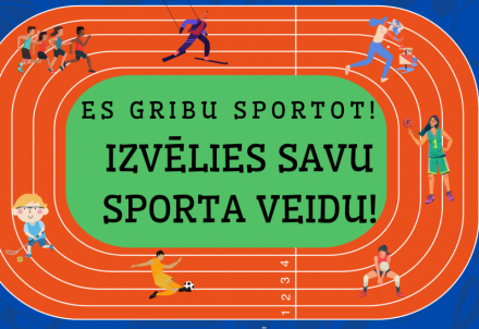 2.septembrī pasākums "Izvēlies savu sporta veidu!"