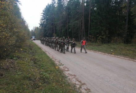 Cēsu novadā notiks izturības pārbaudījums Nacionālo bruņoto spēku Instruktoru skolas kursantiem