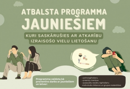 Atbalsta programma jauniešiem