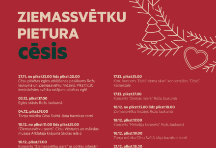 Ziemassvētku pietura - Cēsis