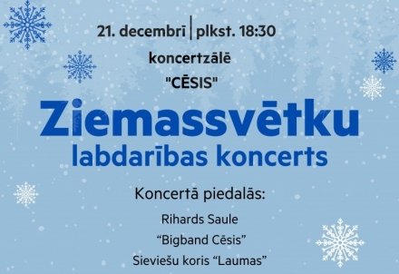 Labdarības koncerts Cēsīs