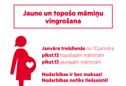 Bezmaksas vingrošana jaunajām un topošajām māmiņām