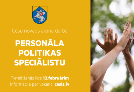 Aicina darbā pašvaldības personāla politikas speciālistu