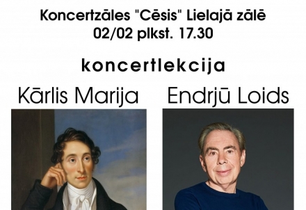Cēsīs norisināsies koncertlekcija "Vēbers un Vēbers"