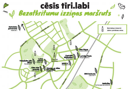 Cēsu uzņēmēji rada Latvijā pirmo zero waste dzīvesveida maršrutu