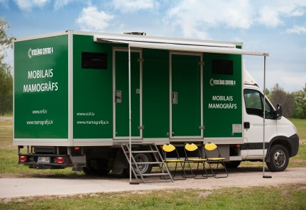 Martā Cēsīs būs pieejams “Veselības Centrs 4" mobilais mamogrāfs