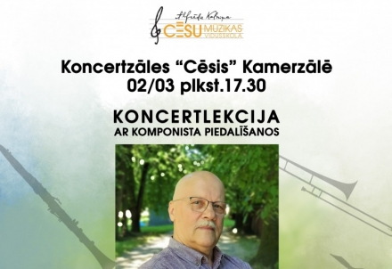 Cēsīs notiks koncertlekcija par godu komponistam Alvilam Altmanim