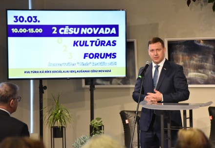 Aizvadīts Cēsu novada kultūras forums