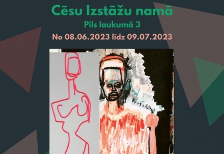 Cēsu Izstāžu namā būs skatāma amerikāņu mākslinieka Kristofera Fleša izstāde "Taka"