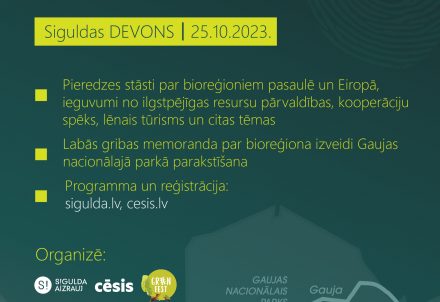 Oktobra beigās notiks pirmais starptautiskais forums par bioreģiona izveidi Latvijā