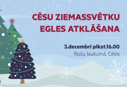 Ziemassvētku egles iedegšanas svētki un tirdziņš