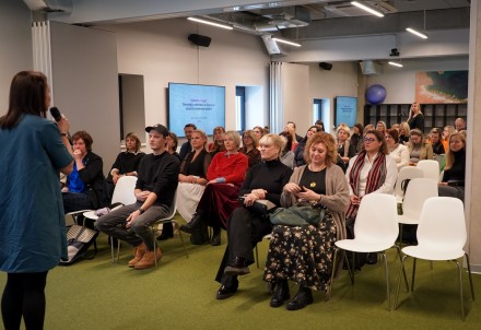 Latvijas kultūras vēstnieki satiekas Kosmosa izziņas centrā