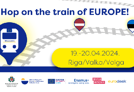 ​Jauniešiem iespēja doties Eiropas Jaunatnes nedēļas piedzīvojumā ar vilcienu