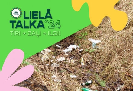 Iedzīvotājiem iespēja pieteikt talkošanas vietas Lielajai Talkai